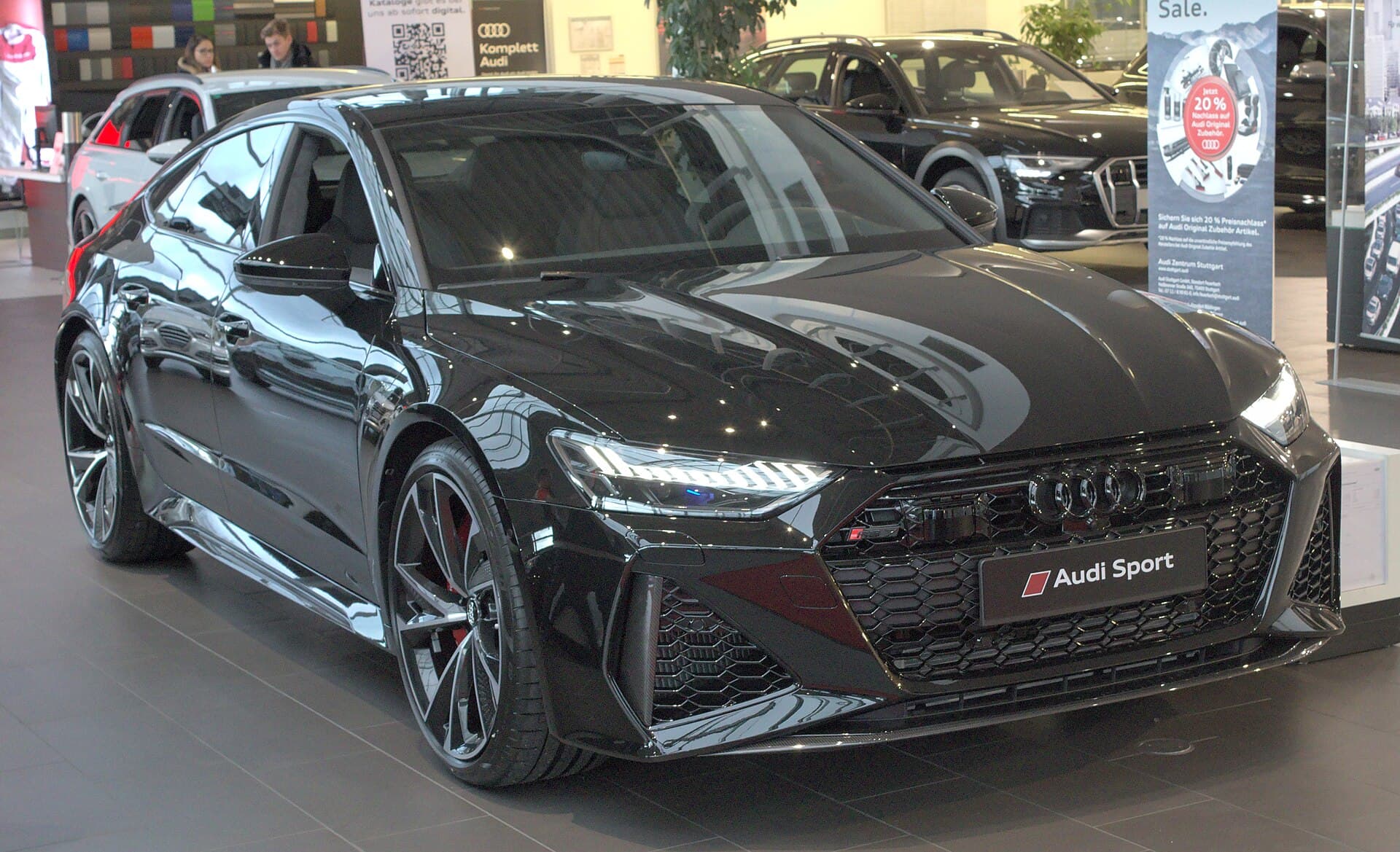 2023 Audi RS 7 — Mythos Black Metallic