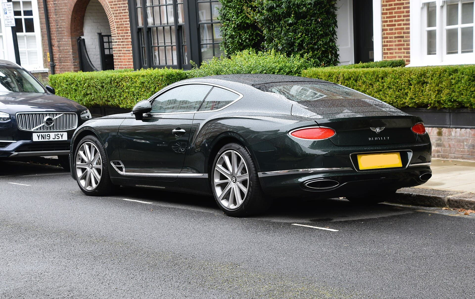 2022 Bentley Continental GT V8 — Rear three-quarter